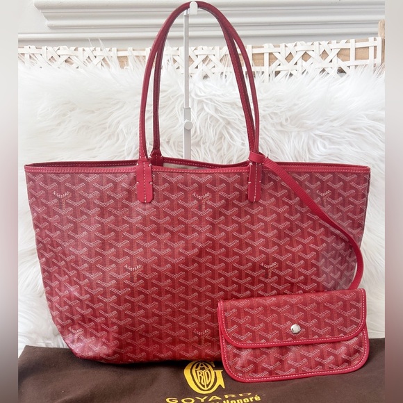 Goyard Handbags - GOYARD St Louis PM, Red
With pouch and dust bag SOLD